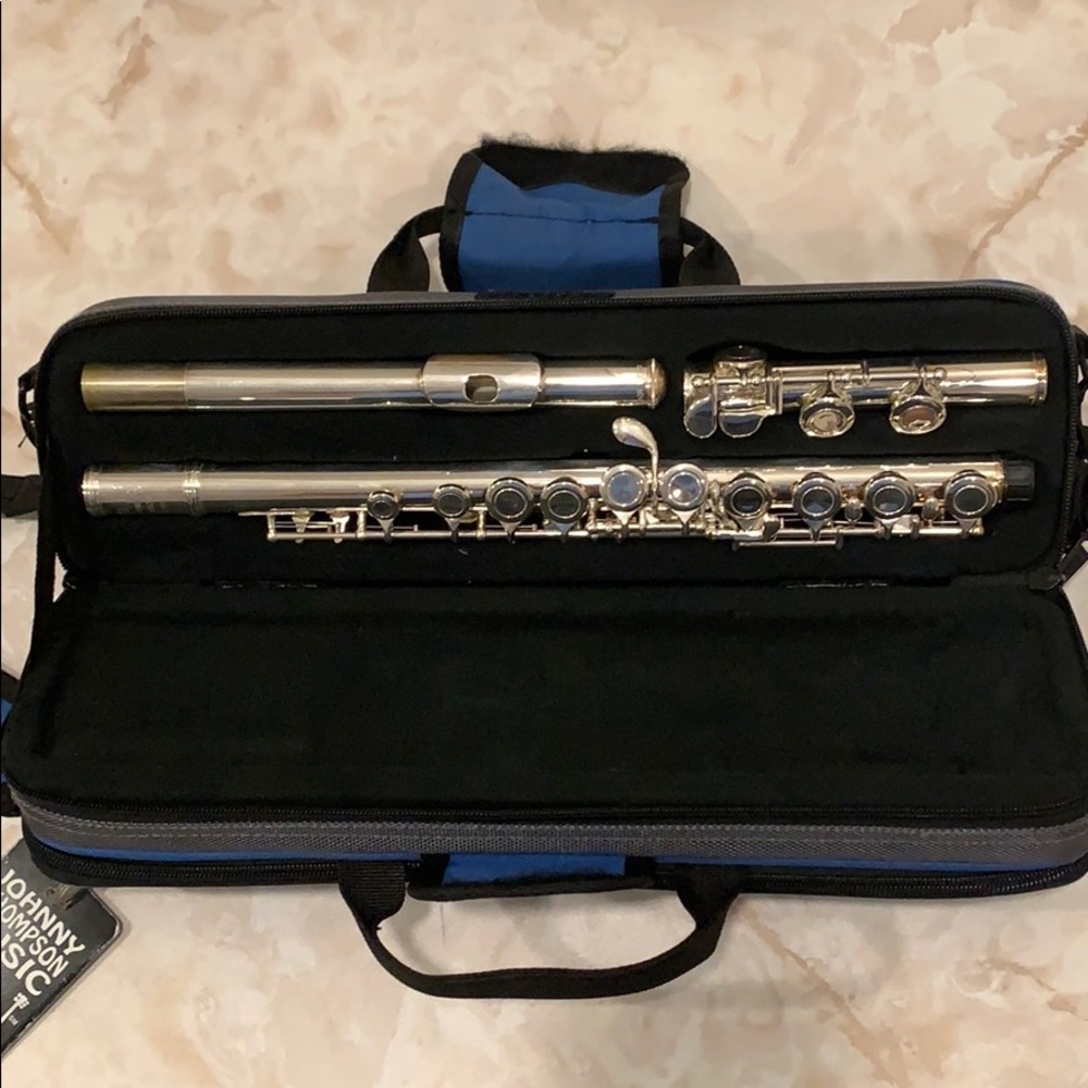 Normal regular flute, silver nickel